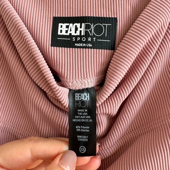 BEACH RIOT • Ayla Leggings in Dusty Rose - Picture 3 of 11